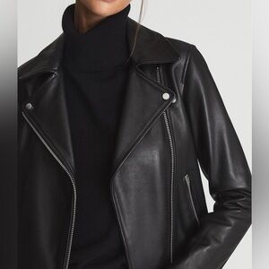 Women's Black Leather Jacket